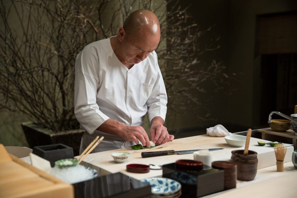 History of japanese CHEF MASA